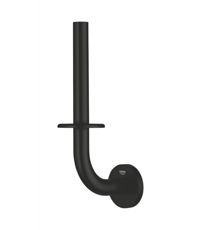 Compra online Grohe Start Suporte para rolo de papel higiênico de parede Preto fosco (411862430) en oferta al mejor precio