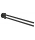 Toalheiro Grohe Start Preto Mate (411832430)