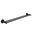 Grohe Start Toallero doble Negro mate (412032430)