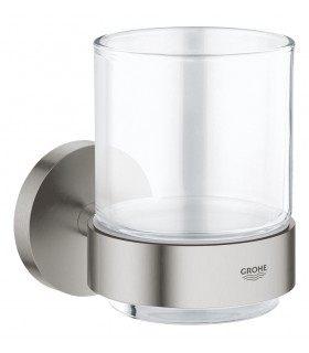 Grohe Start Recipiente de vidro com suporte Supersteel (41194DC0)