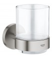 Grohe Start Recipiente de vidro com suporte Supersteel (41194DC0)