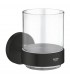 Grohe Start Copo de vidro com suporte preto fosco (411942430)