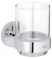 Grohe Start Vaso de cristal con soporte Cromo (41194000)