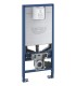 Módulo de WC Grohe Rapid SLX, altura de 1,13 m com tomada elétrica integrada. Ideal para WC sem aro (39596000)