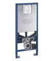 Módulo de WC Grohe Rapid SLX, altura de 1,13 m com tomada elétrica integrada. Ideal para WC sem aro (39596000)