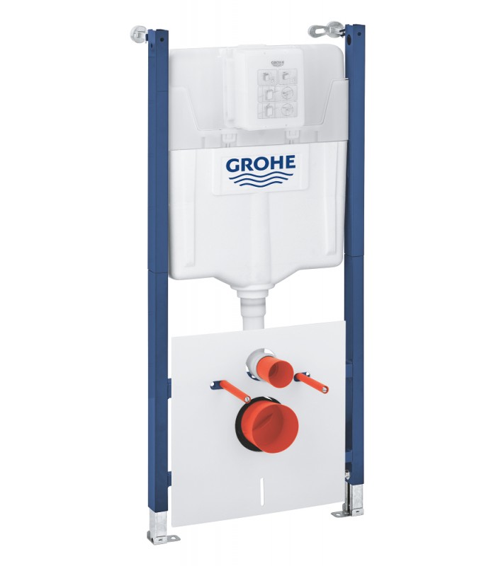 Compra online Grohe Solido Compact Pack 2-en-1 Bastidor 1.13 m y anclajes para instalación de WC  (38939000) en oferta al mejor precio