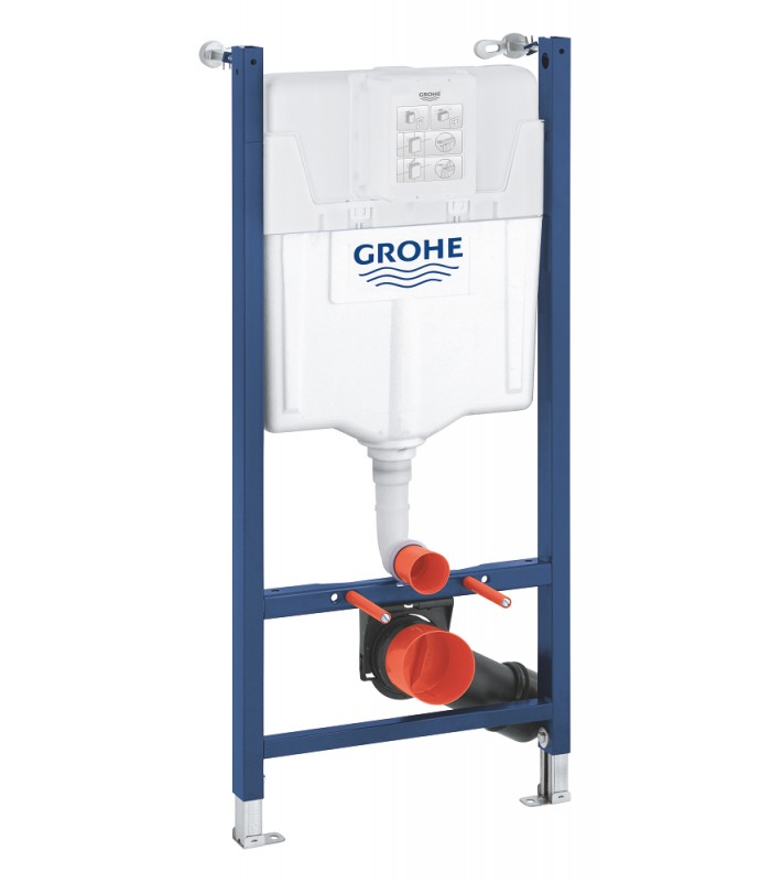 Compra online Grohe Solido Pack 2-en-1 Bastidor 1.13 m y anclajes para instalación de WC  (38971000) en oferta al mejor precio
