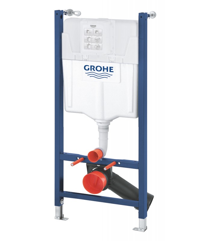 Compra online Grohe Solido Pack 2-en-1 Bastidor 1.13 m y anclajes para instalación de WC  (38971000) en oferta al mejor precio
