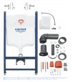 Grohe Solido Pack 2-en-1 Bastidor 1.13 m y anclajes para instalación de WC  (38971000)