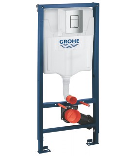 Grohe Solido Pack 3 em 1 para WC suspenso, estrutura 1,13 m Cromado (38811000)