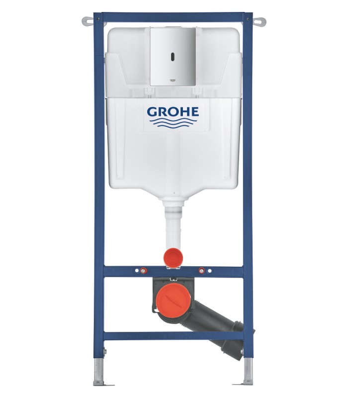 Compra online Grohe Solido Pack 3 em 1 para WC suspenso, estrutura 1,13 m Cromado (39883000) en oferta al mejor precio