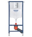 Grohe Solido Pack 3 en 1 para WC suspendido, bastidor 1,13 m Cromo (39883000)