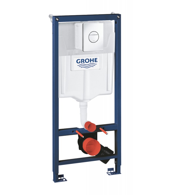 Compra online Grohe Solido Pack 3 em 1 para WC suspenso, estrutura 1,13 m Cromado (38832000) en oferta al mejor precio