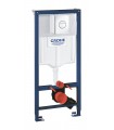 Grohe Solido Pack 3 em 1 para WC suspenso, estrutura 1,13 m Cromado (38832000)