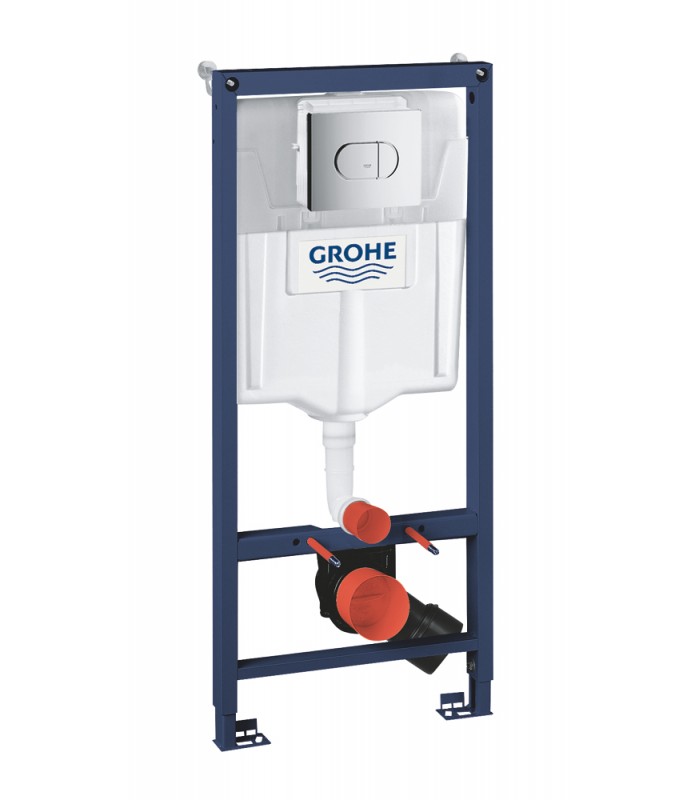 Compra online Grohe Solido Pack 3 em 1 para WC suspenso, estrutura 1,13 m Cromado (38981000) en oferta al mejor precio