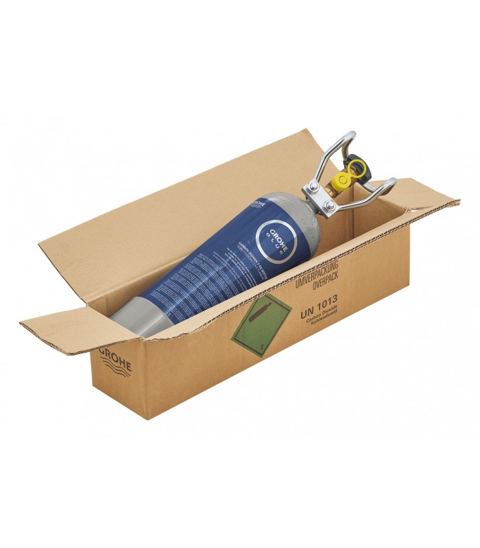 Compra online Grohe GROHE Jarro de vidro azul com tampa (40405001) en oferta al mejor precio