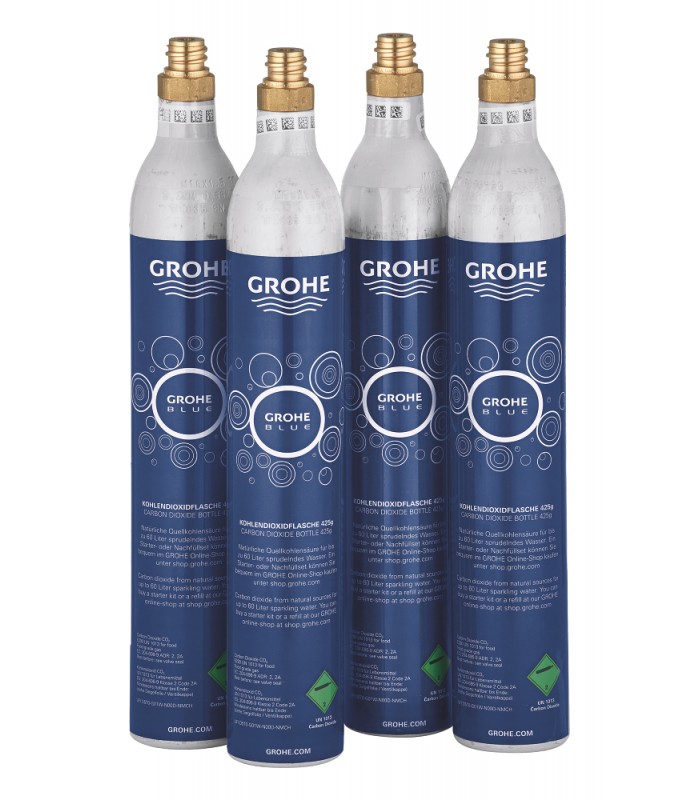 Compra online Grohe GROHE Blue Starter kit Botellas CO2 de 2kg  (40423000) en oferta al mejor precio