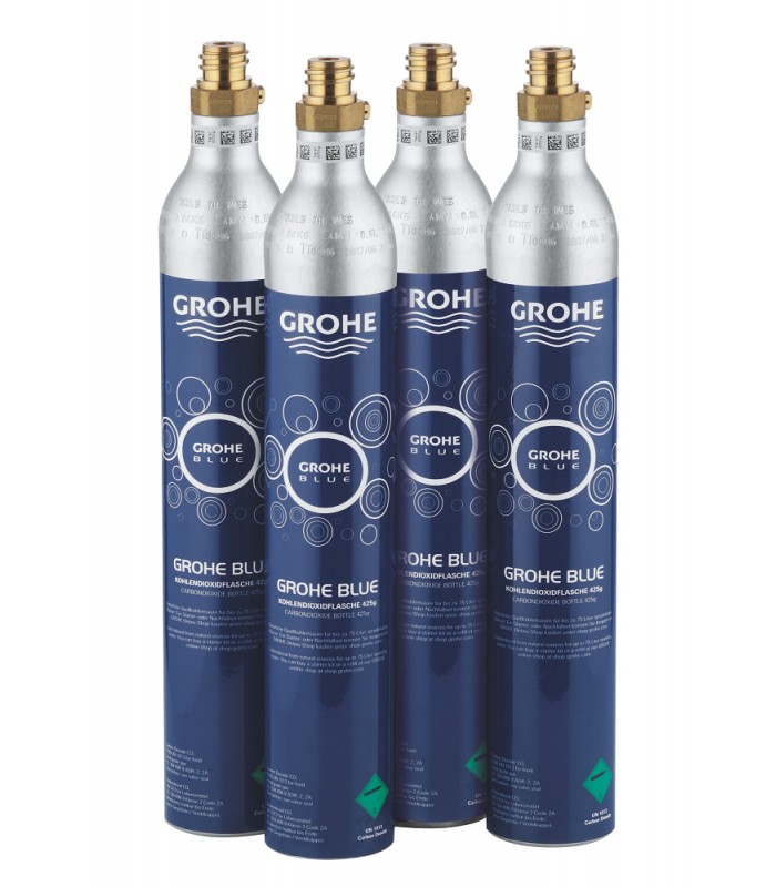 Compra online Grohe GROHE Blue Starter kit Botellas CO2 de 2kg  (40423000) en oferta al mejor precio