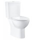 Grohe Sanitaryware Bau Pack 60 cm Lavatório de parede Bau + Misturadora monocomando para lavatório Start Flow Alpine White (3947