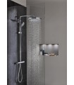 Grohe Essence Sistema de ducha monomando de pie Supersteel (23741DC1)