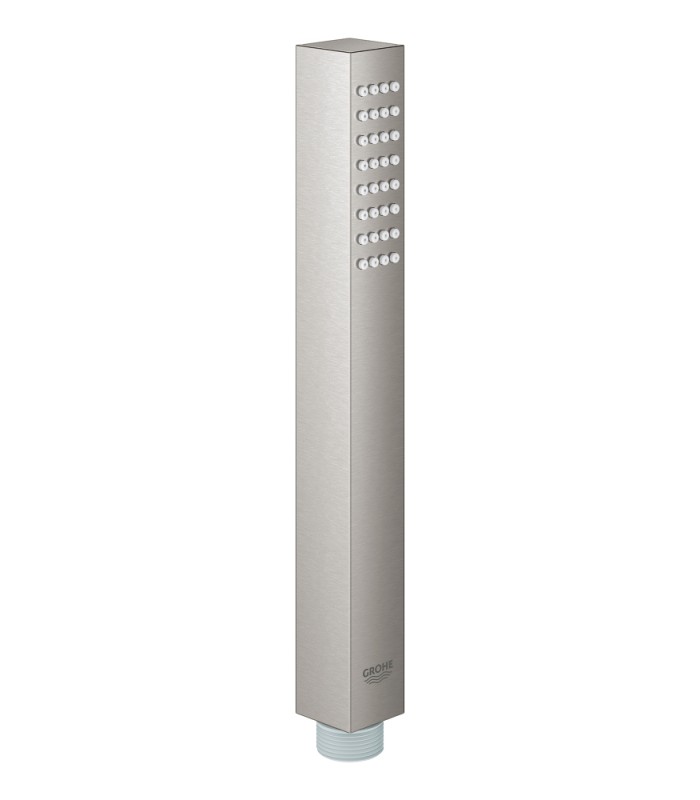 Compra online Grohe Euphoria Cube Stick Conjunto de ducha con soporte de pared 1 chorro Cromo (26405000) en oferta al mejor precio