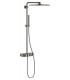 Grohe Euphoria SmartControl System 310 Cube Duo Sistema de ducha con termostato incorporado Warm sunset (Cobre brillo) (26508DA