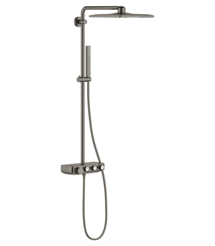 Compra online Sistema de duche Grohe Euphoria SmartControl 310 Cube Duo com termóstato incorporado Warm sunset (cobre brilhante) (26508DA en oferta al mejor precio