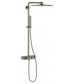 Sistema de duche Grohe Euphoria SmartControl 310 Cube Duo com termóstato incorporado Warm sunset (cobre brilhante) (26508DA
