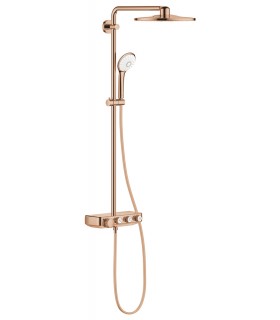 Grohe Euphoria SmartControl System 310 Duo Sistema de ducha con termostato incorporado Brushed cool sunrise (Oro cepillado) (26