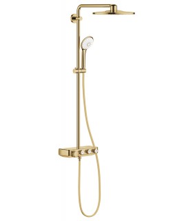 Sistema de chuveiro Grohe Euphoria SmartControl System 310 Duo com termostato integrado Warm sunset (cobre brilhante) (26507DA0)