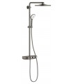 Sistema de duche Grohe Euphoria SmartControl System 310 Duo com termóstato incorporado Grafite duro (Grafite brilhante) (26507A0