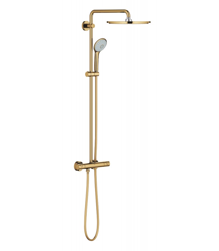 Compra online Grohe Euphoria SmartControl System 310 Duo Sistema de ducha con termostato incorporado Supersteel (26507DC0) en oferta al mejor precio