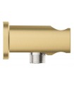 Grohe Rainshower Codo de 1/2" con soporte de ducha Brushed hard graphite (Grafito cepillado) (26658AL0)