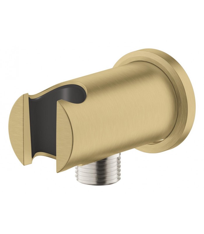 Compra online Grohe Rainshower 1/2" cotovelo com suporte de chuveiro grafite duro escovado (26658AL0) en oferta al mejor precio