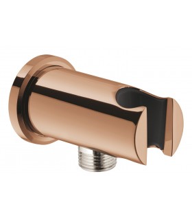 Grohe Rainshower 1/2" cotovelo com suporte de chuveiro escovado Warm Sunset (cobre escovado) (26659DL0)