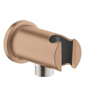 Grohe Rainshower Codo de 1/2" con soporte de ducha Warm sunset (Cobre brillo) (26658DA0)