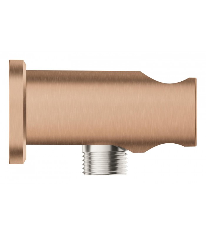 Compra online Grohe Rainshower 1/2" cotovelo com suporte de chuveiro Warm Sunset (cobre brilhante) (26658DA0) en oferta al mejor precio