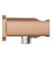 Grohe Rainshower 1/2" cotovelo com suporte de chuveiro Warm Sunset (cobre brilhante) (26658DA0)