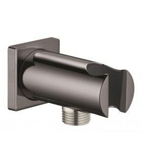 Grohe Rainshower Codo de 1/2" con soporte de ducha Supersteel (26659DC0)