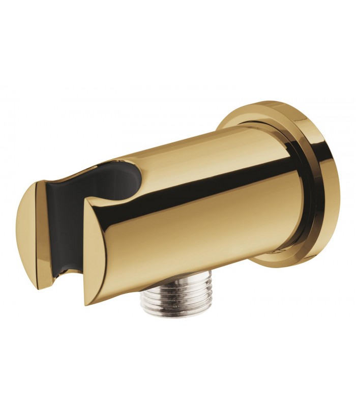 Compra online Grohe Rainshower 1/2" cotovelo com suporte de chuveiro Hard Graphite (grafite brilhante) (26659A00) en oferta al mejor precio