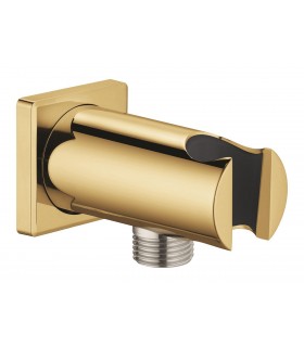 Grohe Rainshower 1/2" cotovelo com suporte para chuveiro Cool Sunrise (ouro brilhante) (26658GL0)