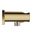 Grohe Rainshower Codo de 1/2" con soporte de ducha Cool sunrise (Oro brillo) (26658GL0)
