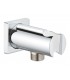 Grohe Rainshower Codo de 1/2" con soporte de ducha Cool sunrise (Oro brillo) (26659GL0)