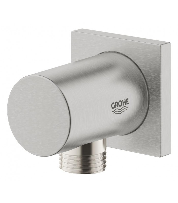 Compra online Grohe Rainshower 1/2" cotovelo com suporte de chuveiro cromado (26658000) en oferta al mejor precio