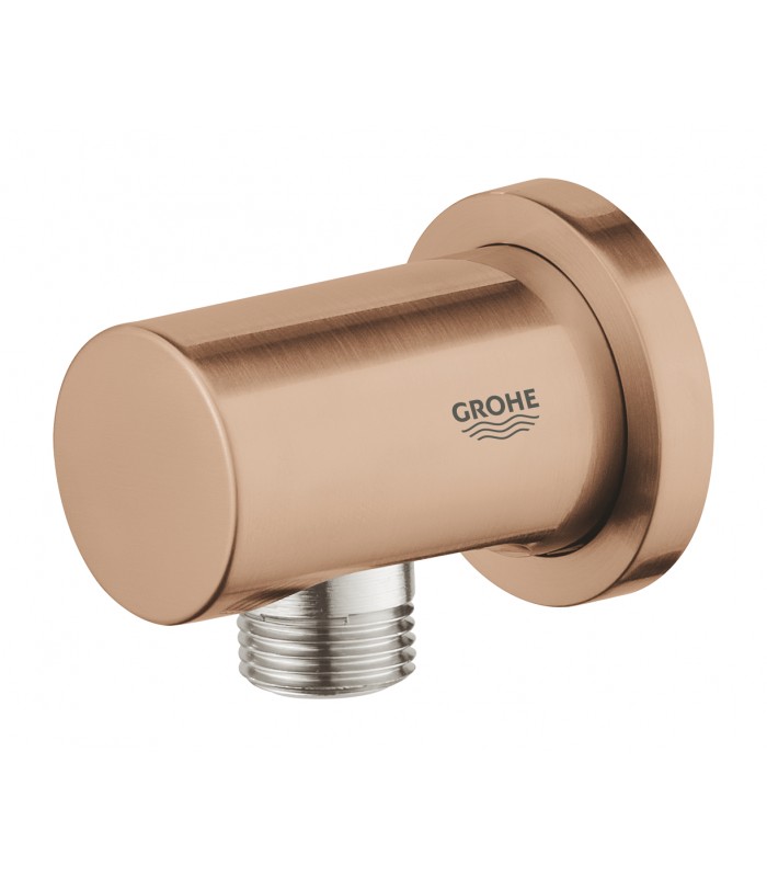 Compra online Grohe Rainshower Codo de salida de 1/2" Warm sunset (Cobre brillo) (27076DA0) en oferta al mejor precio