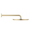 Grohe Rainshower Cosmopolitan 310 Conjunto de ducha con brazo mural 380 mm, 1 chorro Brushed cool sunrise (Oro cepillado) (26066