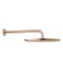 Grohe Rainshower Cosmopolitan 310 Conjunto de ducha con brazo mural 380 mm, 1 chorro Brushed warm sunset (Cobre cepillado) (2606
