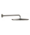 Grohe Rainshower Cosmopolitan 310 Conjunto de ducha con brazo mural 380 mm, 1 chorro Brushed hard graphite (Grafito cepillado) (