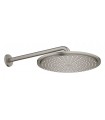 Conjunto de chuveiro Grohe Rainshower Cosmopolitan 310 com braço de parede 380 mm, 1 jato Grafite duro escovado (