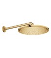 Grohe Rainshower Cosmopolitan 310 Conjunto de ducha con brazo mural 380 mm, 1 chorro Cool sunrise (Oro brillo) (26066GL0)